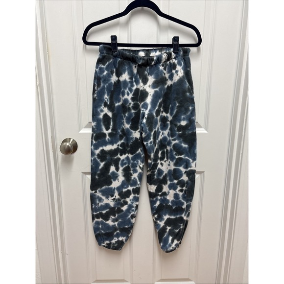 Colsie Pants - Colsie Woman's Tie Dye  Drawstring Fleece Draw String Jogger Sweatpants - Small‎